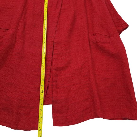 Flax Red Women's Blazer - Picture 9 of 13